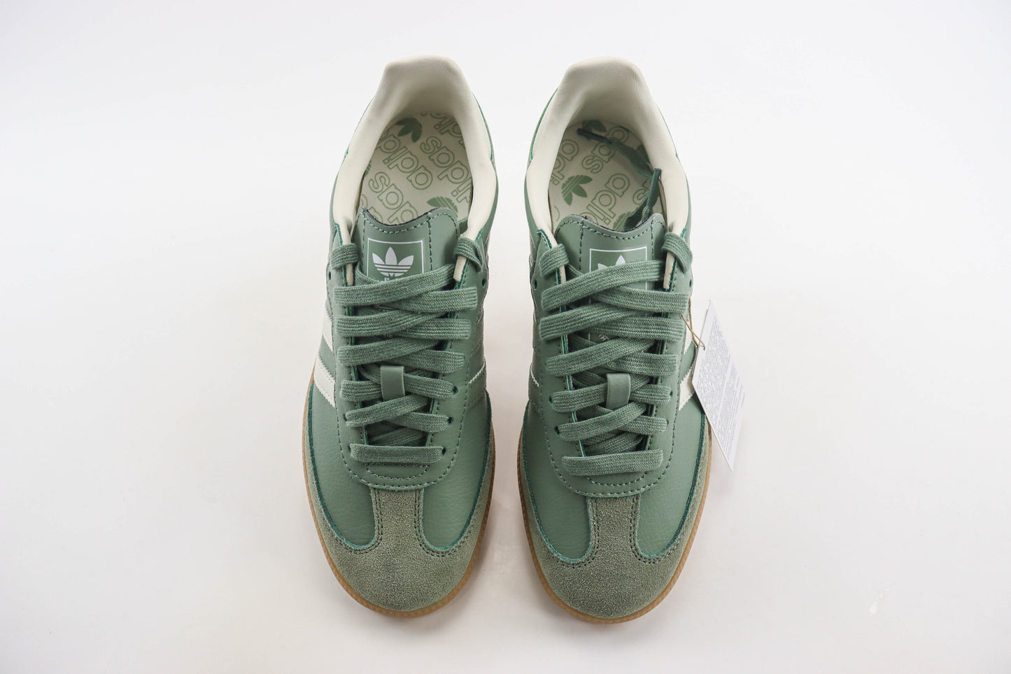 Adidas Samba Silver Green