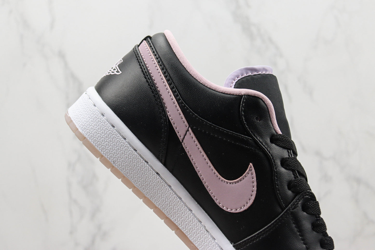 Air Jordan 1 Low Black Iced Lilac