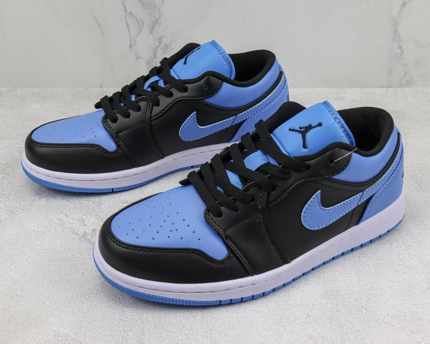 Air Jordan 1 Low Black University Blue