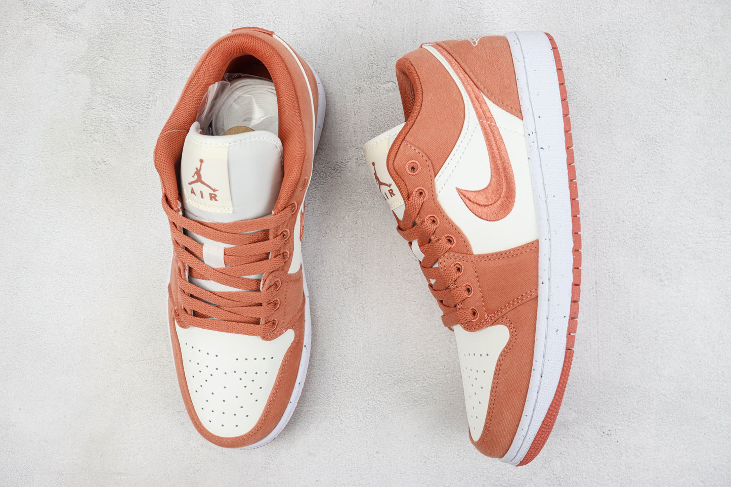 Air Jordan 1 Low Canvas Sky Orange