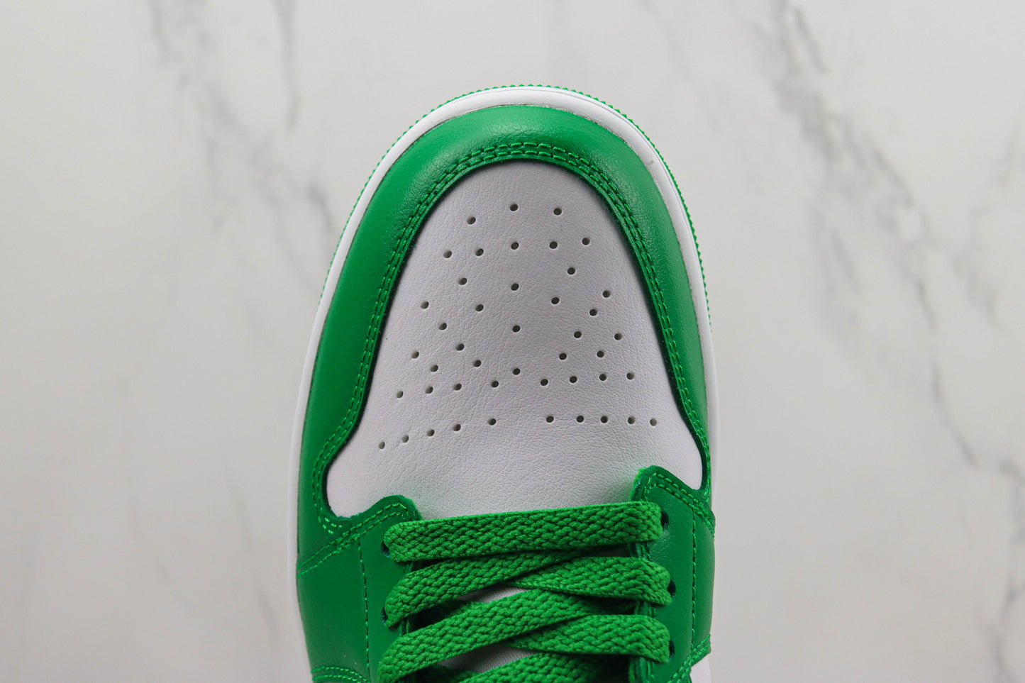 Air Jordan 1 Low Lucky Green Aquatone