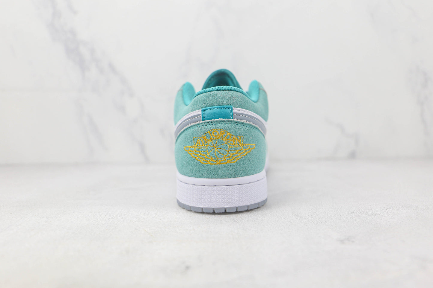Air Jordan 1 Low New Emerald/Taxi White