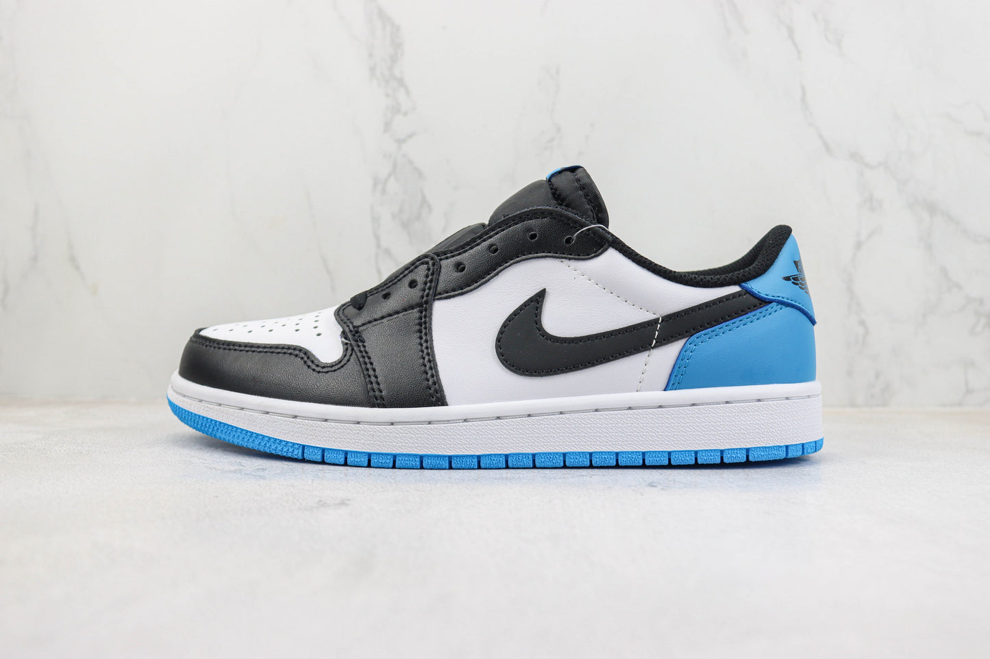 Air Jordan 1 Low Powder Blue/ Black Dark