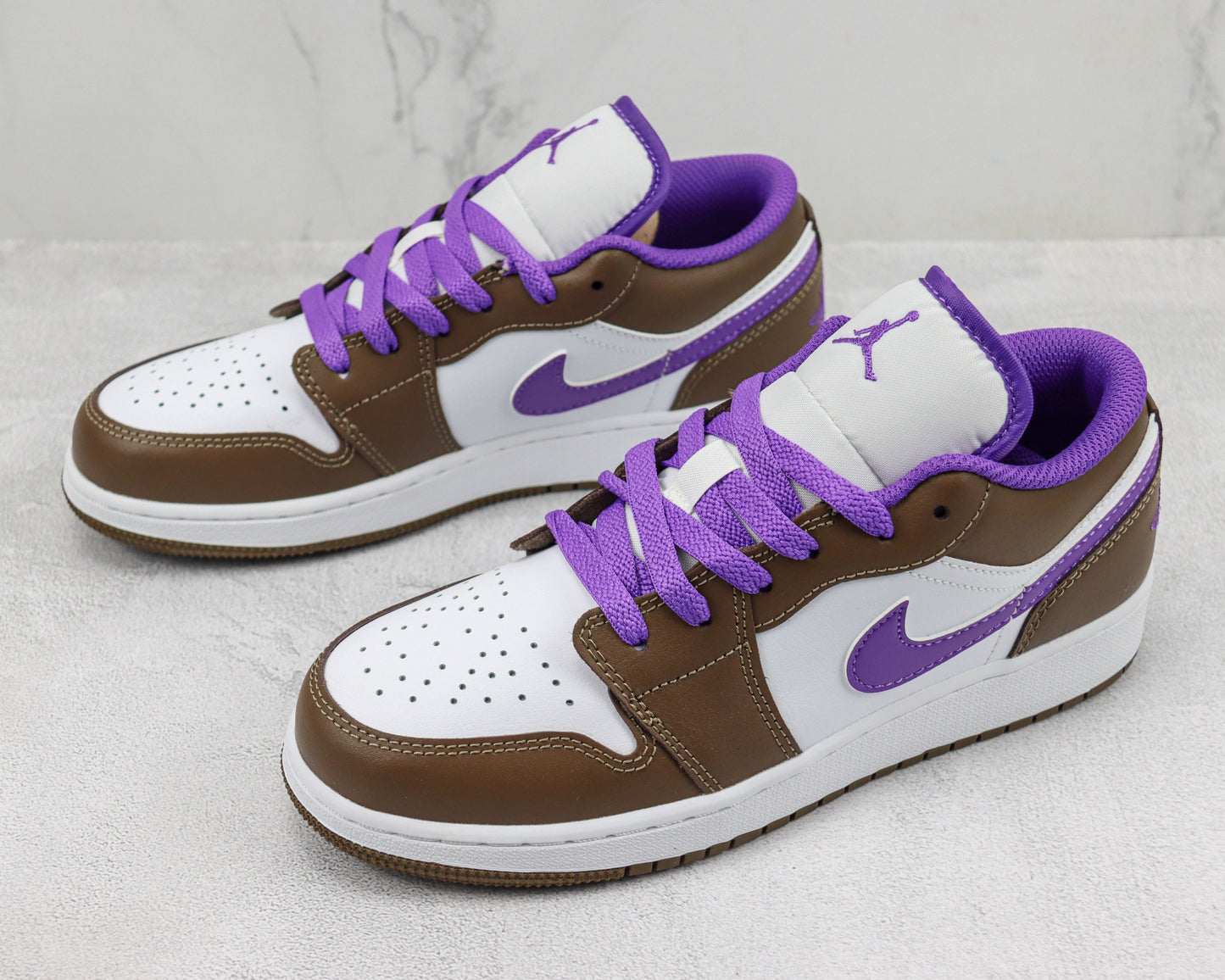 Air Jordan 1 Low Purple Mocha
