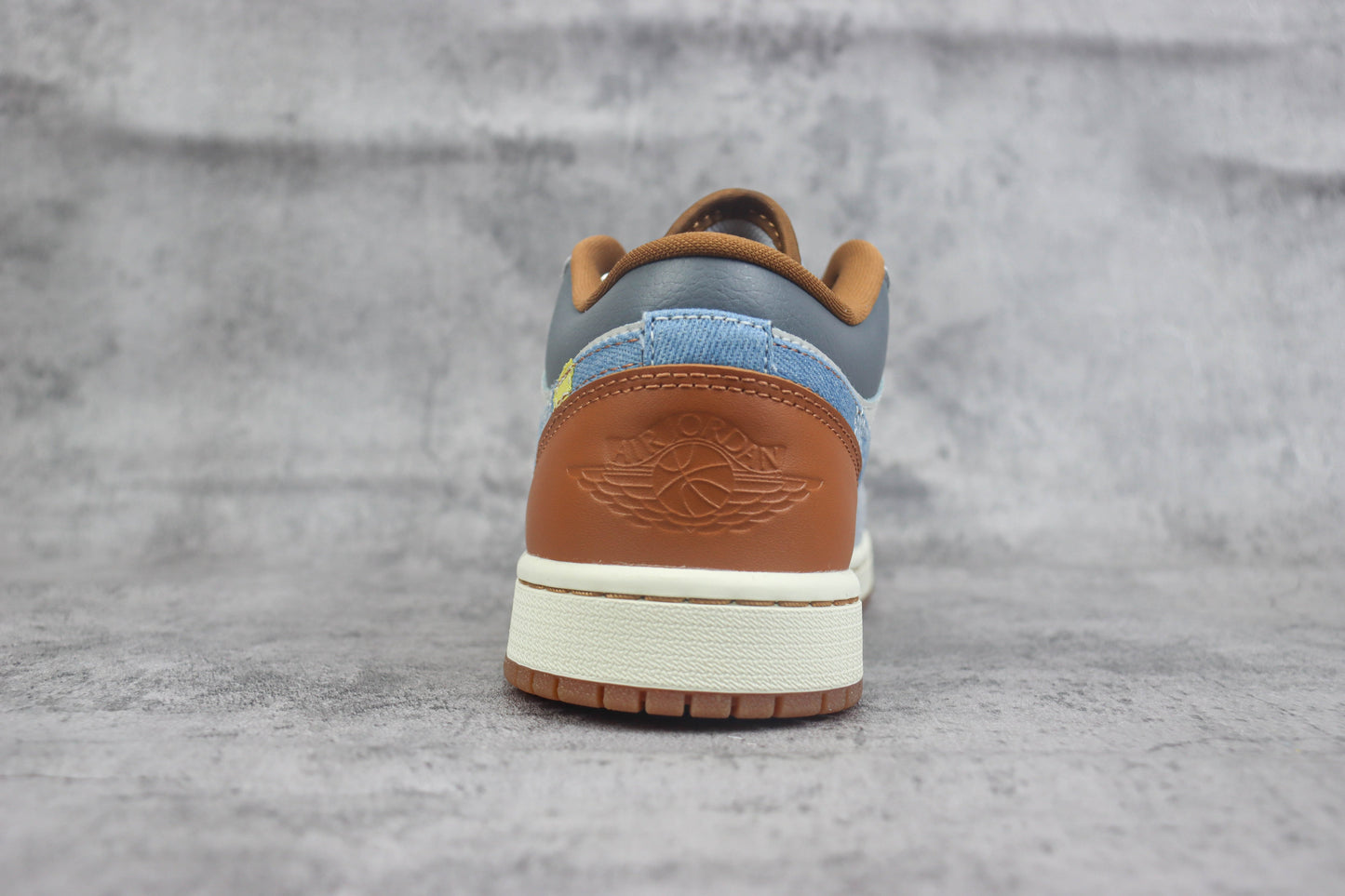 Air Jordan 1 Low Repaired Denim Swoosh