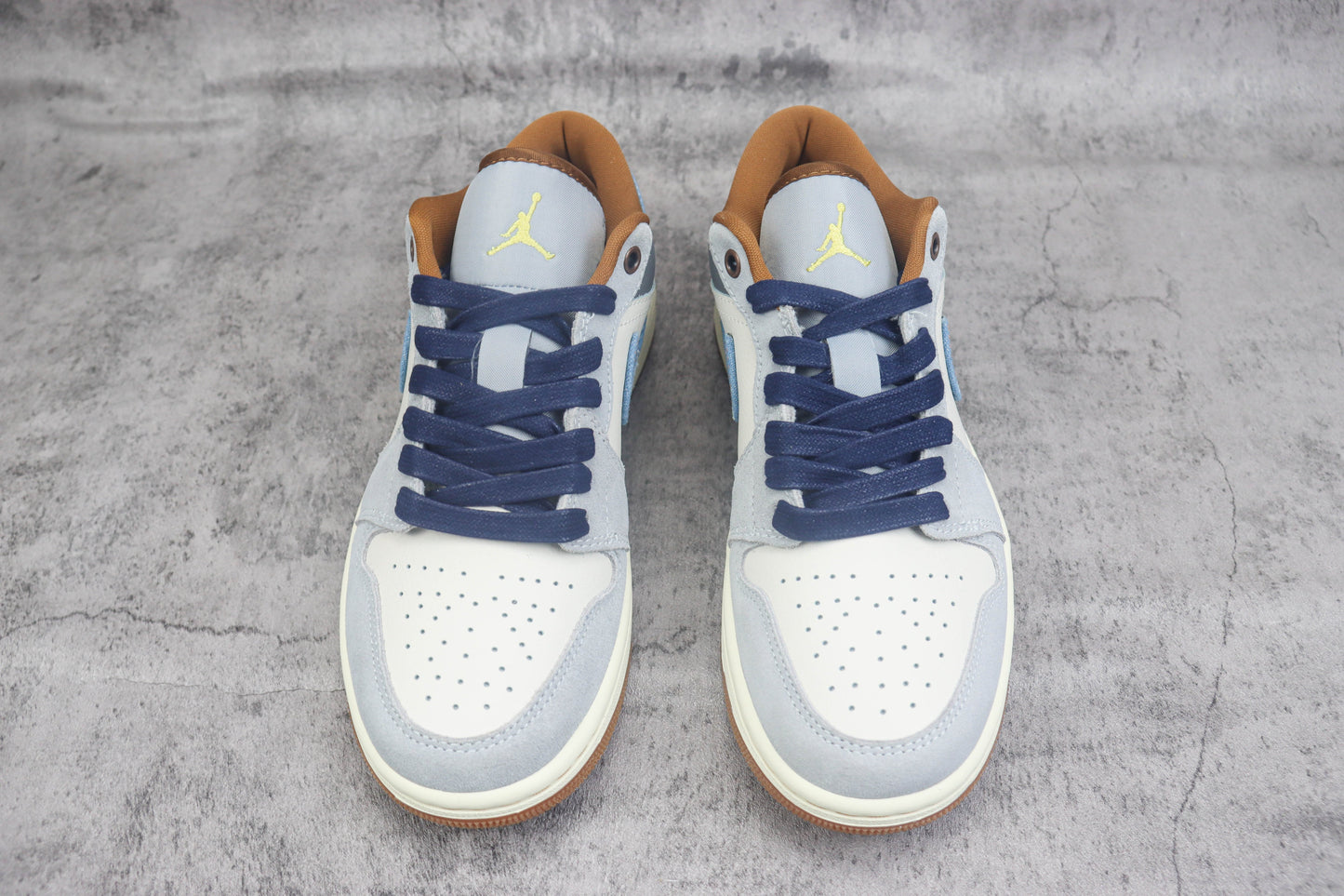Air Jordan 1 Low Repaired Denim Swoosh