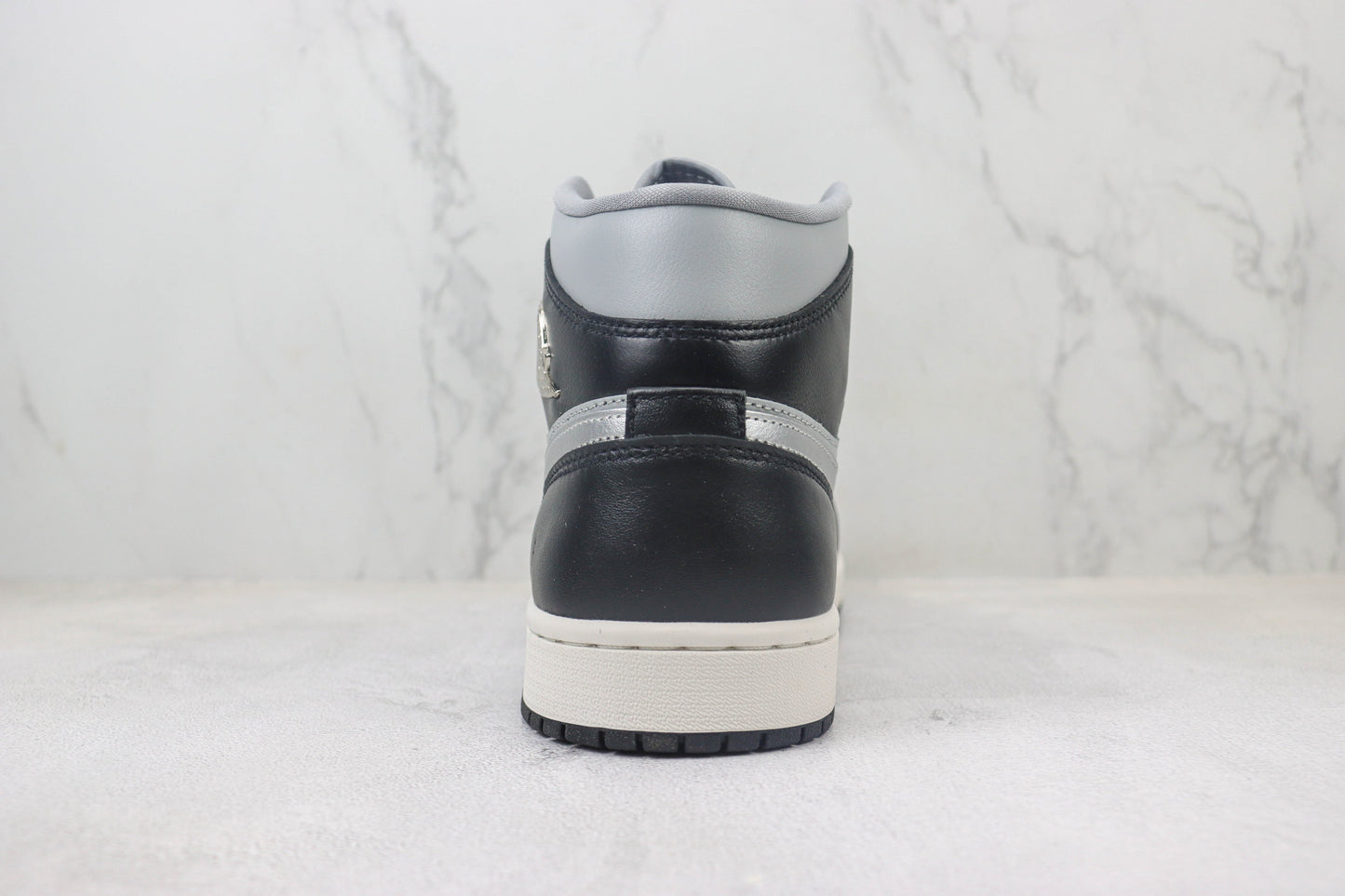 Air Jordan 1 Mid Black Chrome