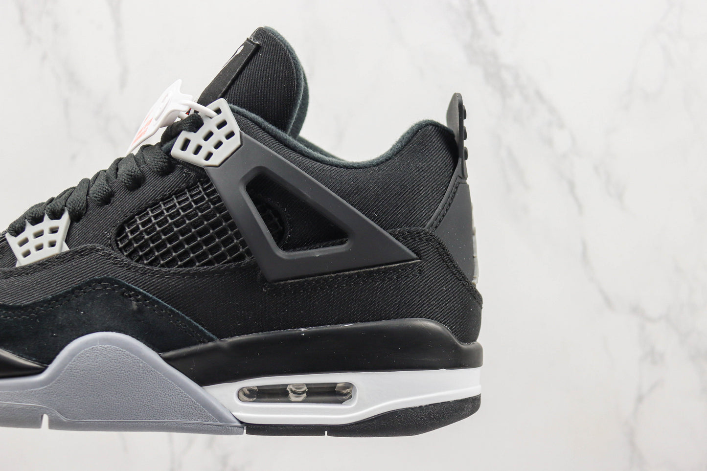Air Jordan 4 Black Canvas