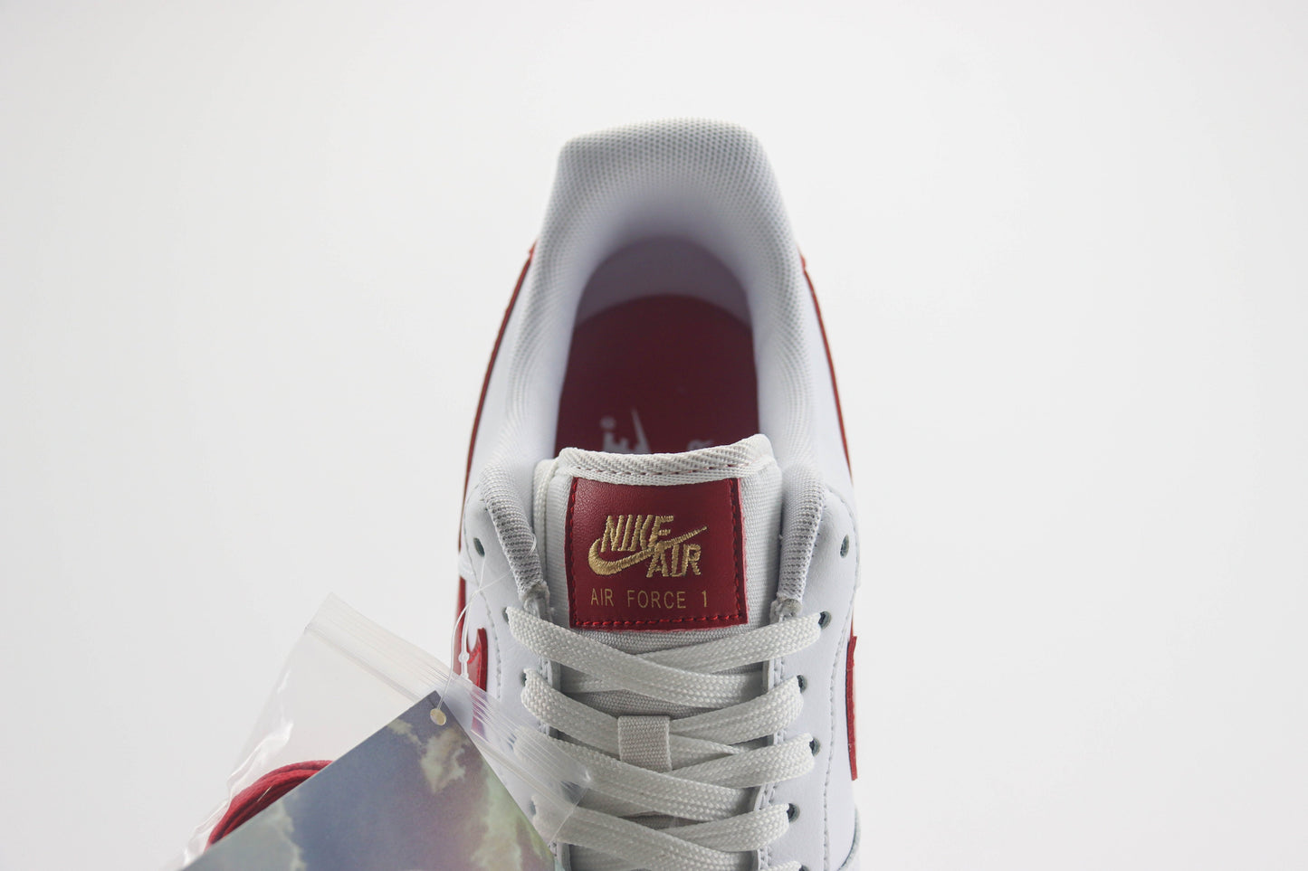 Nike Air Force 1 Low Essential White Gym Red
