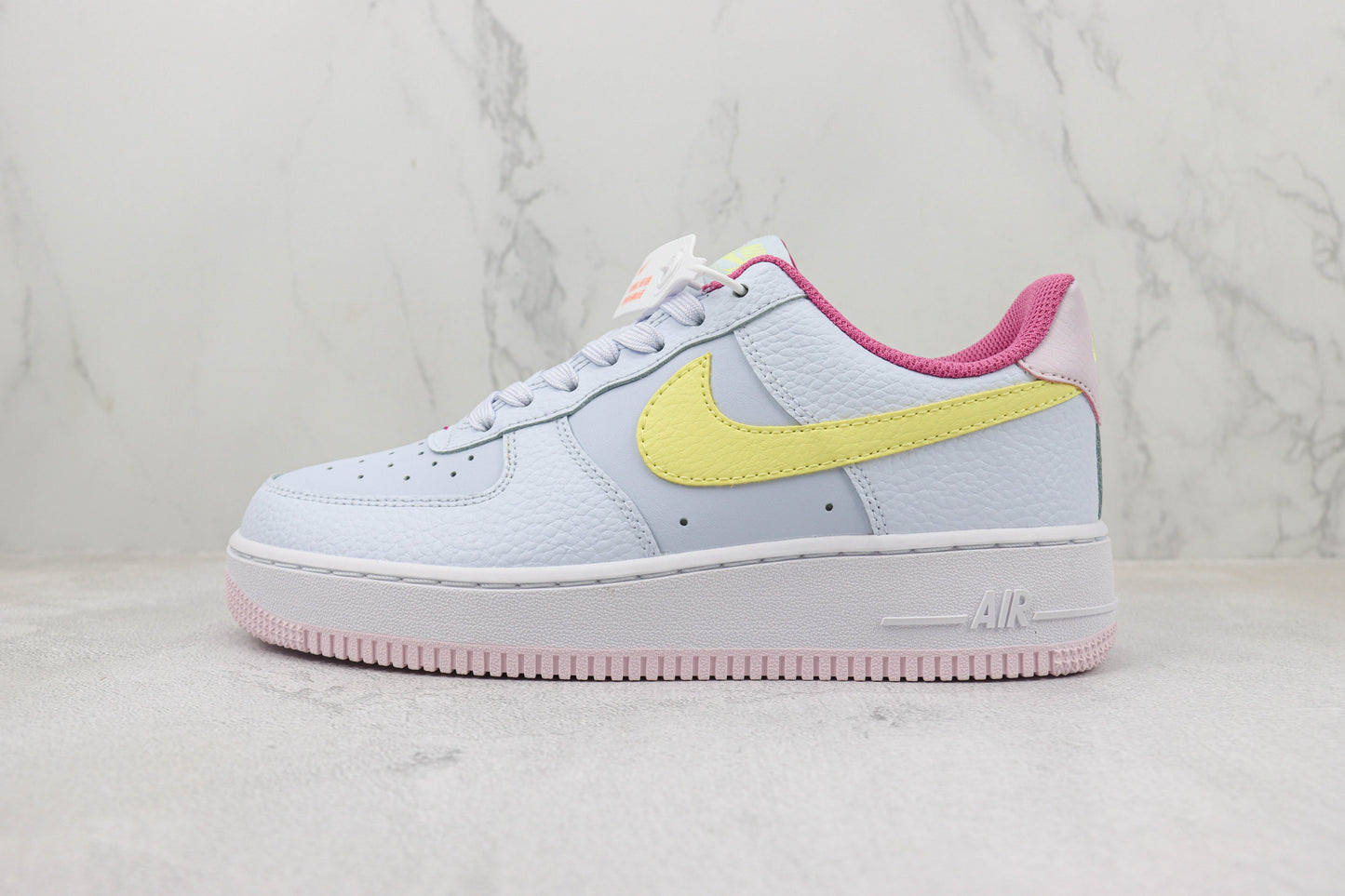 Nike Air Force 1 Low Grey Citron Fuchsia