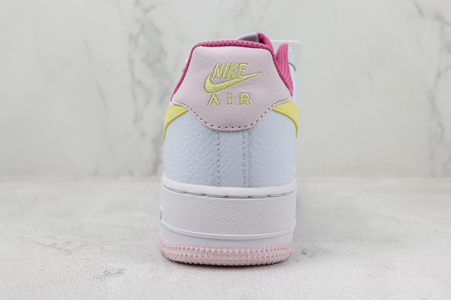 Nike Air Force 1 Low Grey Citron Fuchsia