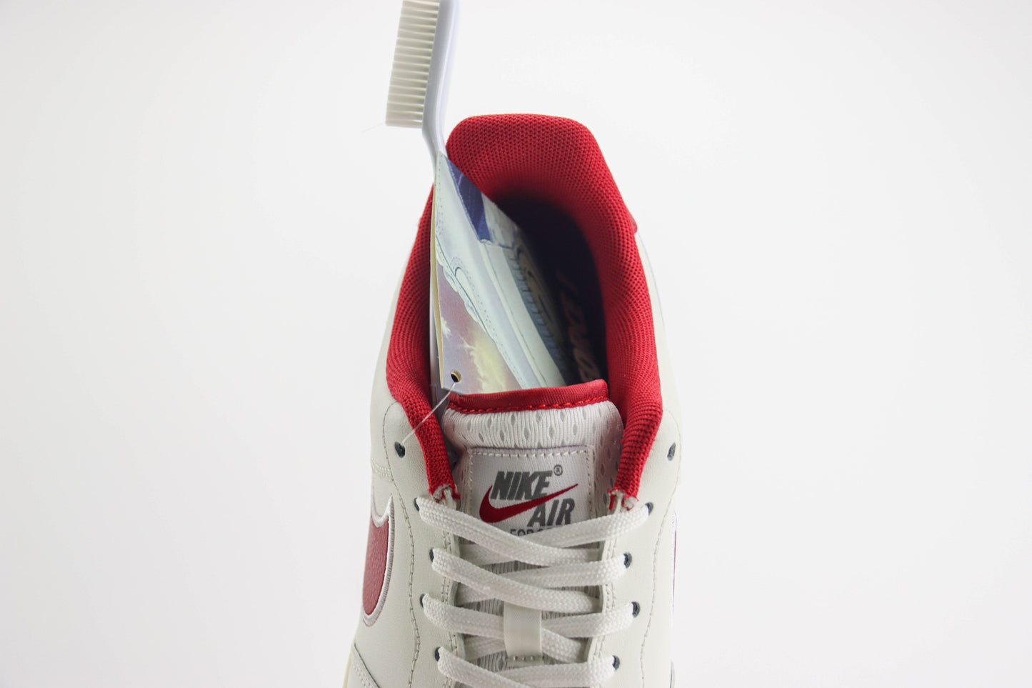 Nike Air Force 1 Low Sail Gym Red/Coconut Milk