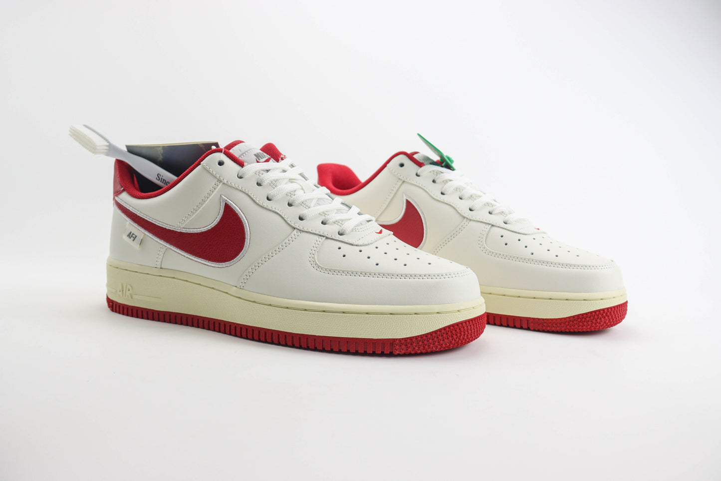 Nike Air Force 1 Low Sail Gym Red/Coconut Milk