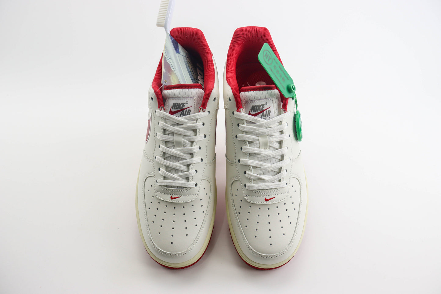 Nike Air Force 1 Low Sail Gym Red/Coconut Milk