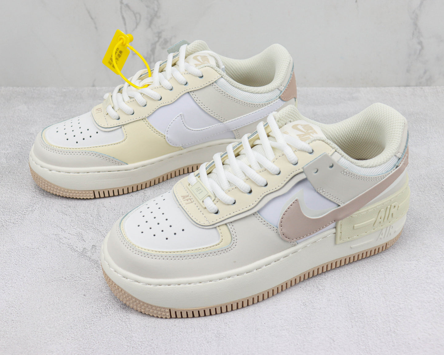 Nike Air Force 1 Low Shadow Low White Fossil Stone