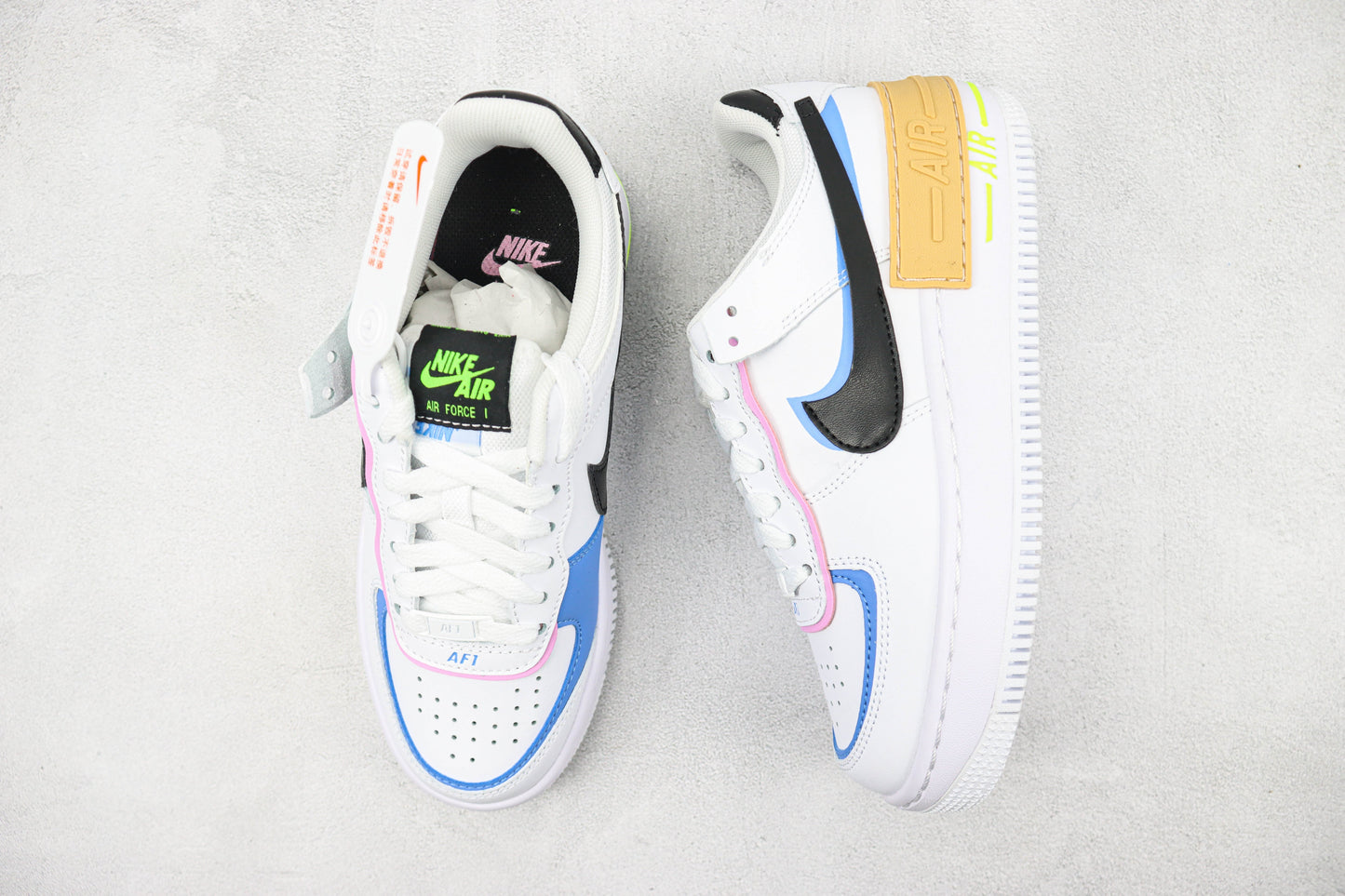 Nike Air Force 1 Low Shadow Pastel Multicolor