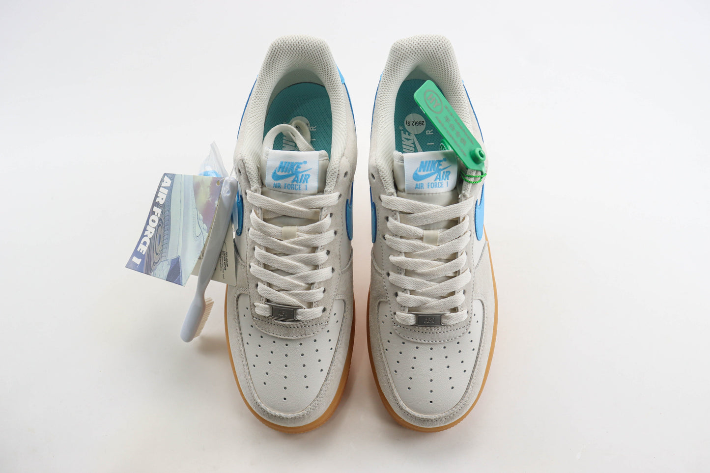 Nike Air Force 1 Low Summit White Baltic Blue