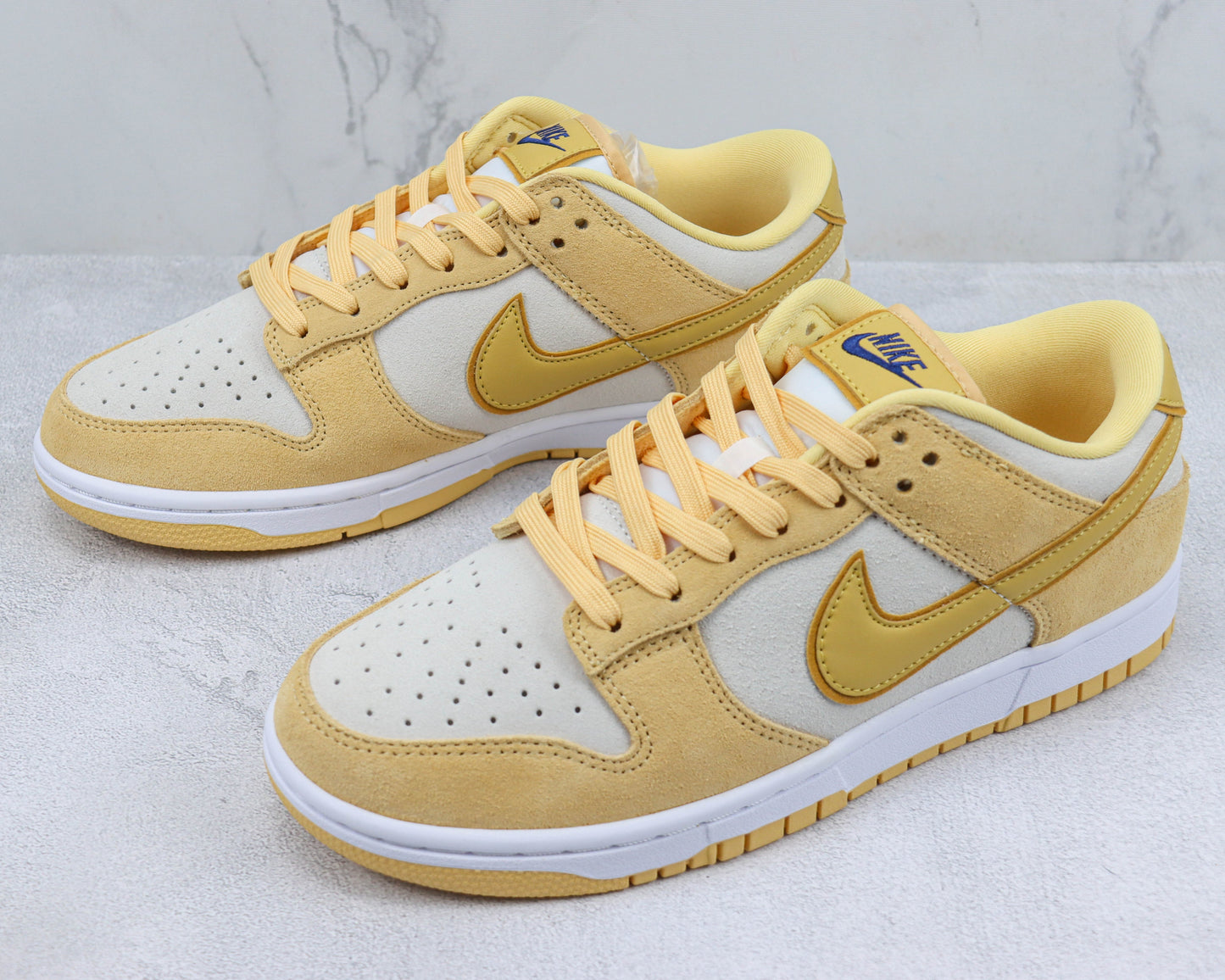 Nike Dunk Low Gold Suede
