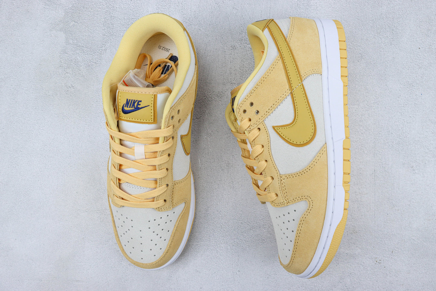 Nike Dunk Low Gold Suede