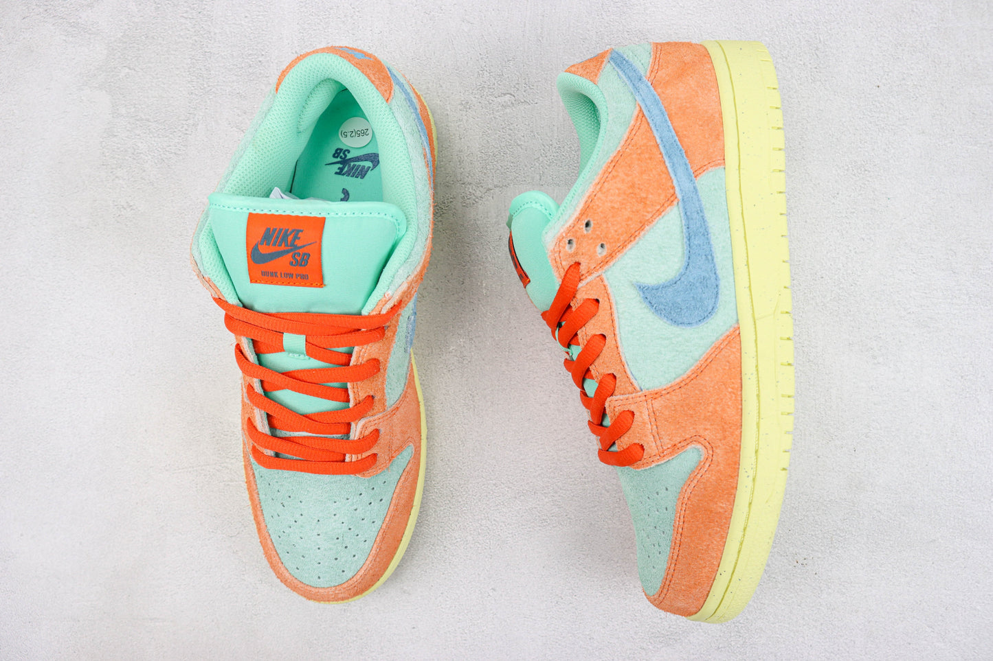 Nike Dunk Low Pro Orange Emerald Rise