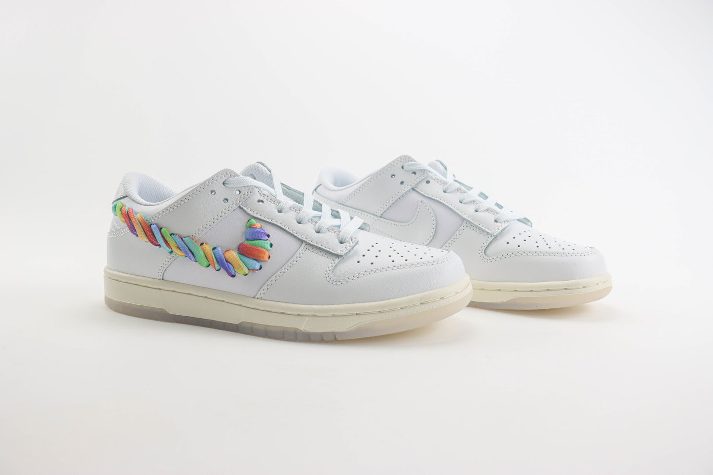 Nike Dunk Low Rainbow Swoosh