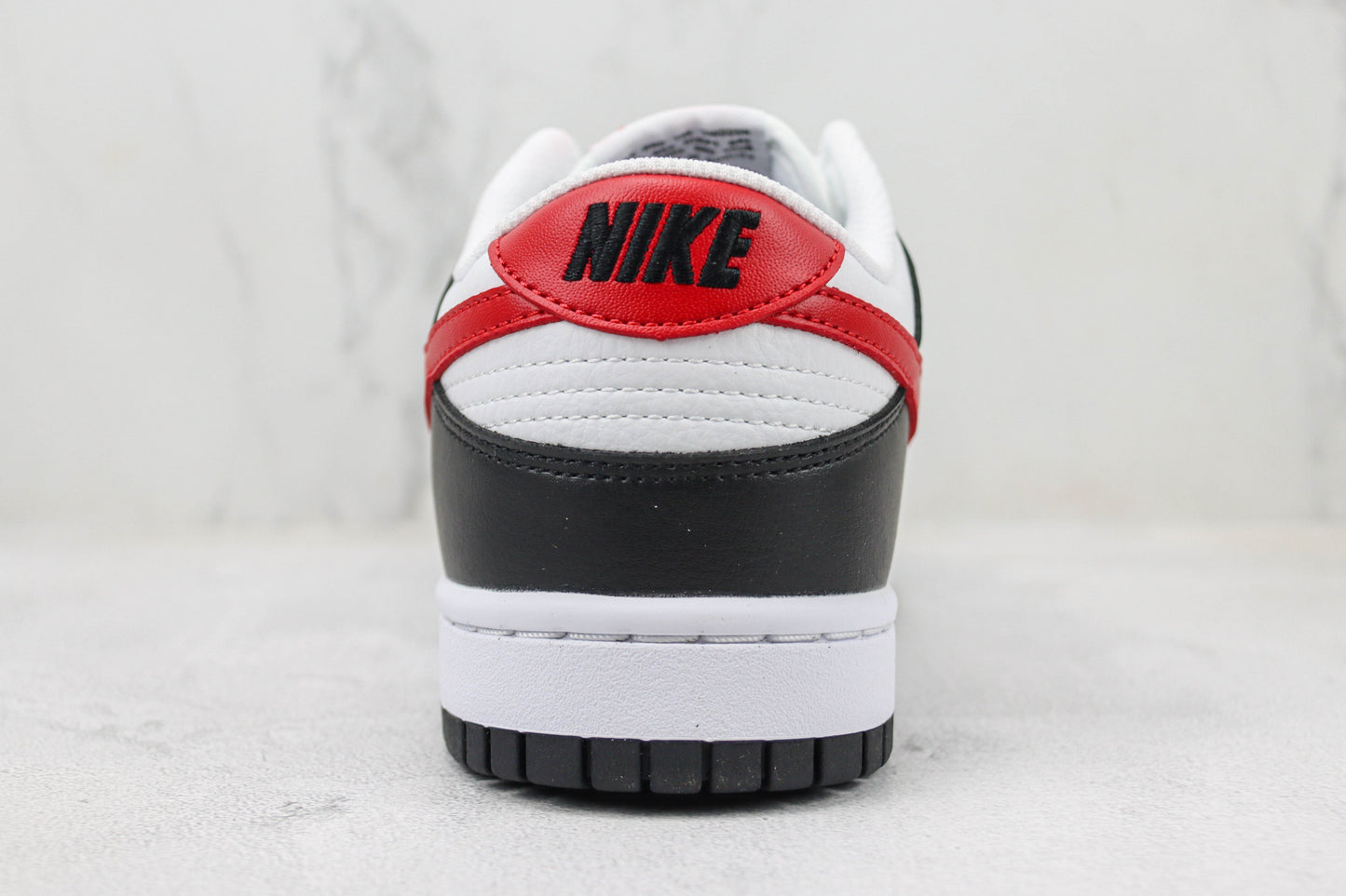 Nike Dunk Low Red Swoosh Panda