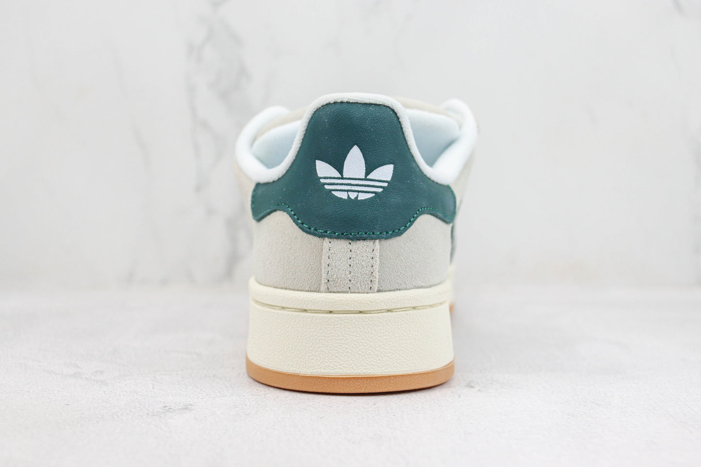 Adidas Campus 00s Crystal White Dark Green