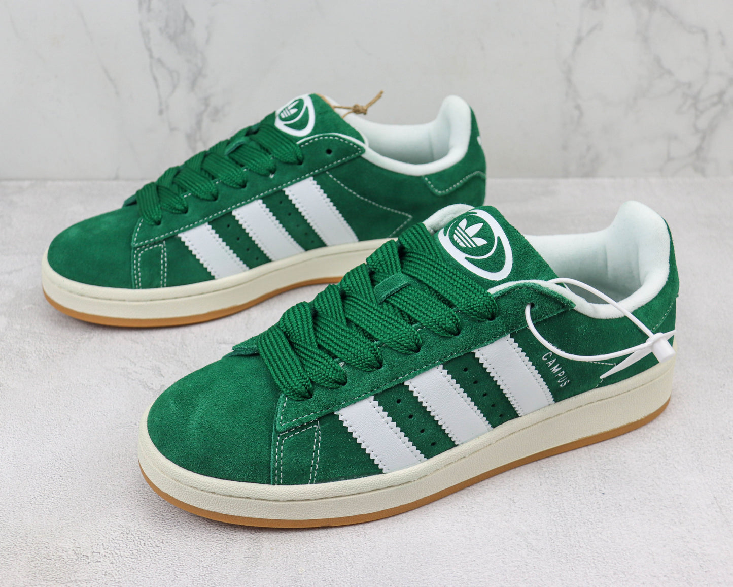 Adidas Campus 00s Dark Green Cloud White
