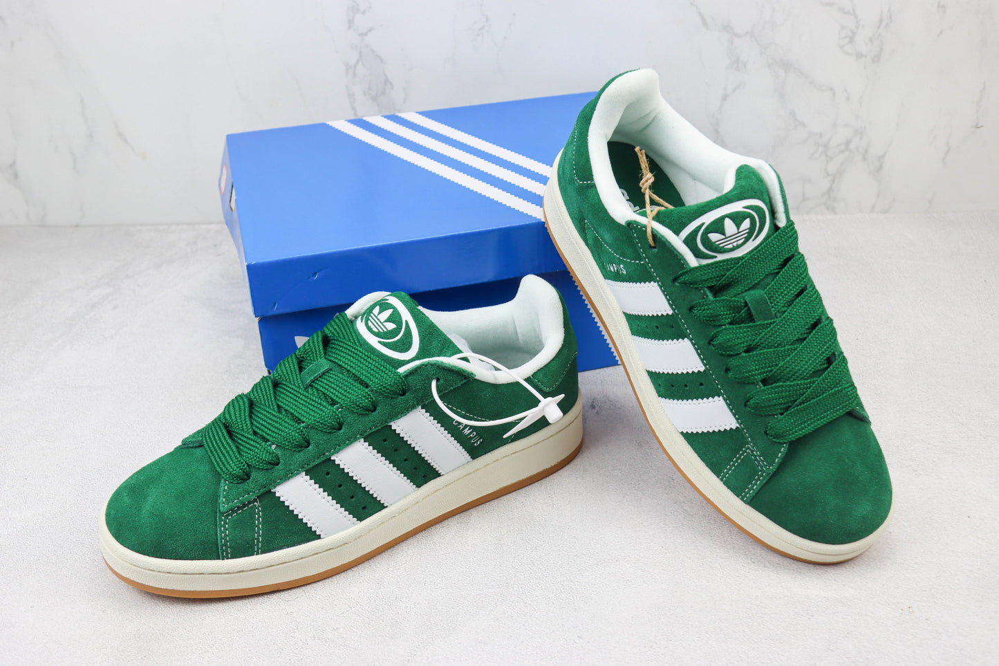 Adidas Campus 00s Dark Green Cloud White
