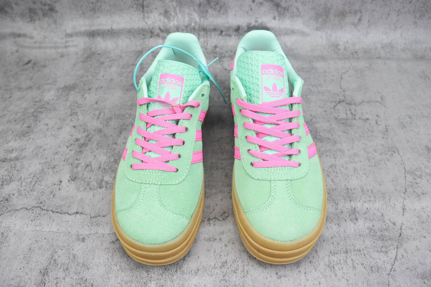 Adidas Gazelle Bold Pulse Mint Pink