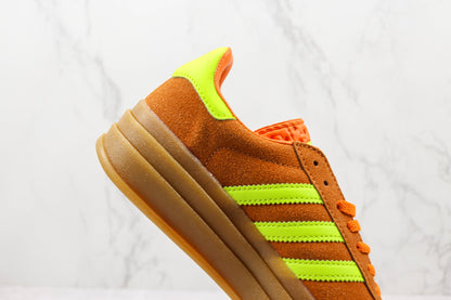 Adidas Gazelle Bold Solar Orange Solar Green