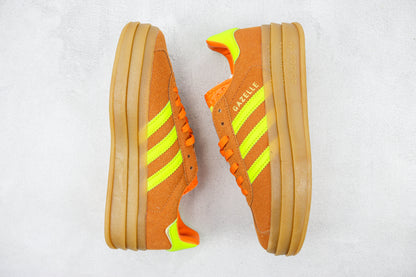 Adidas Gazelle Bold Solar Orange Solar Green