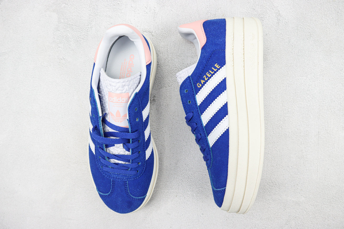 Adidas Gazelle Bold True Pink Semi Lucid Blue