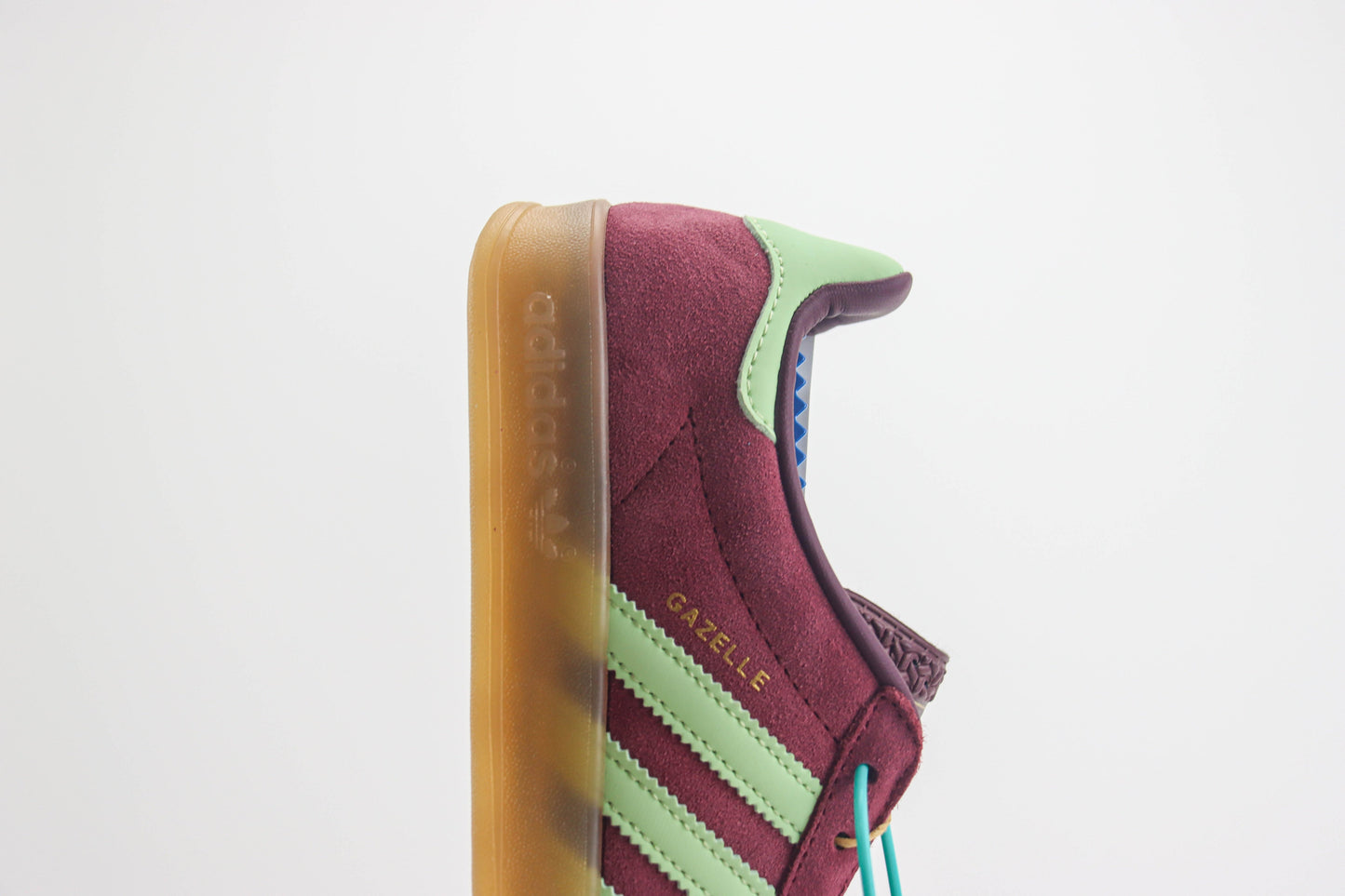 Adidas Gazelle Indoor Shadow Red Semi Green