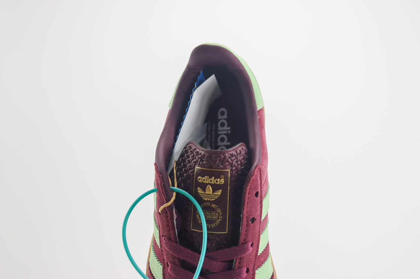 Adidas Gazelle Indoor Shadow Red Semi Green