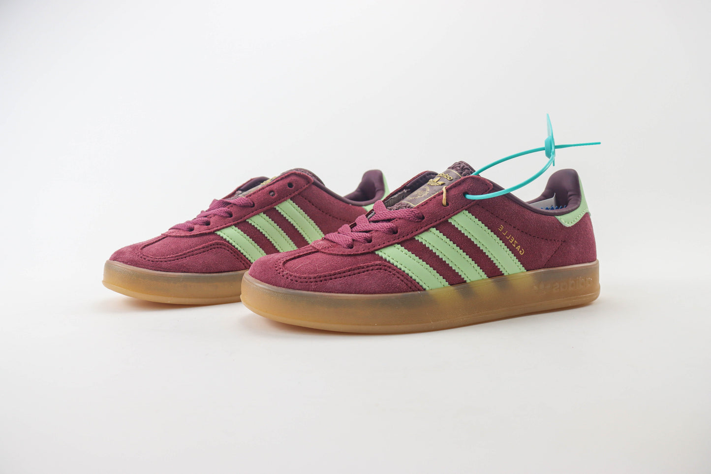 Adidas Gazelle Indoor Shadow Red Semi Green