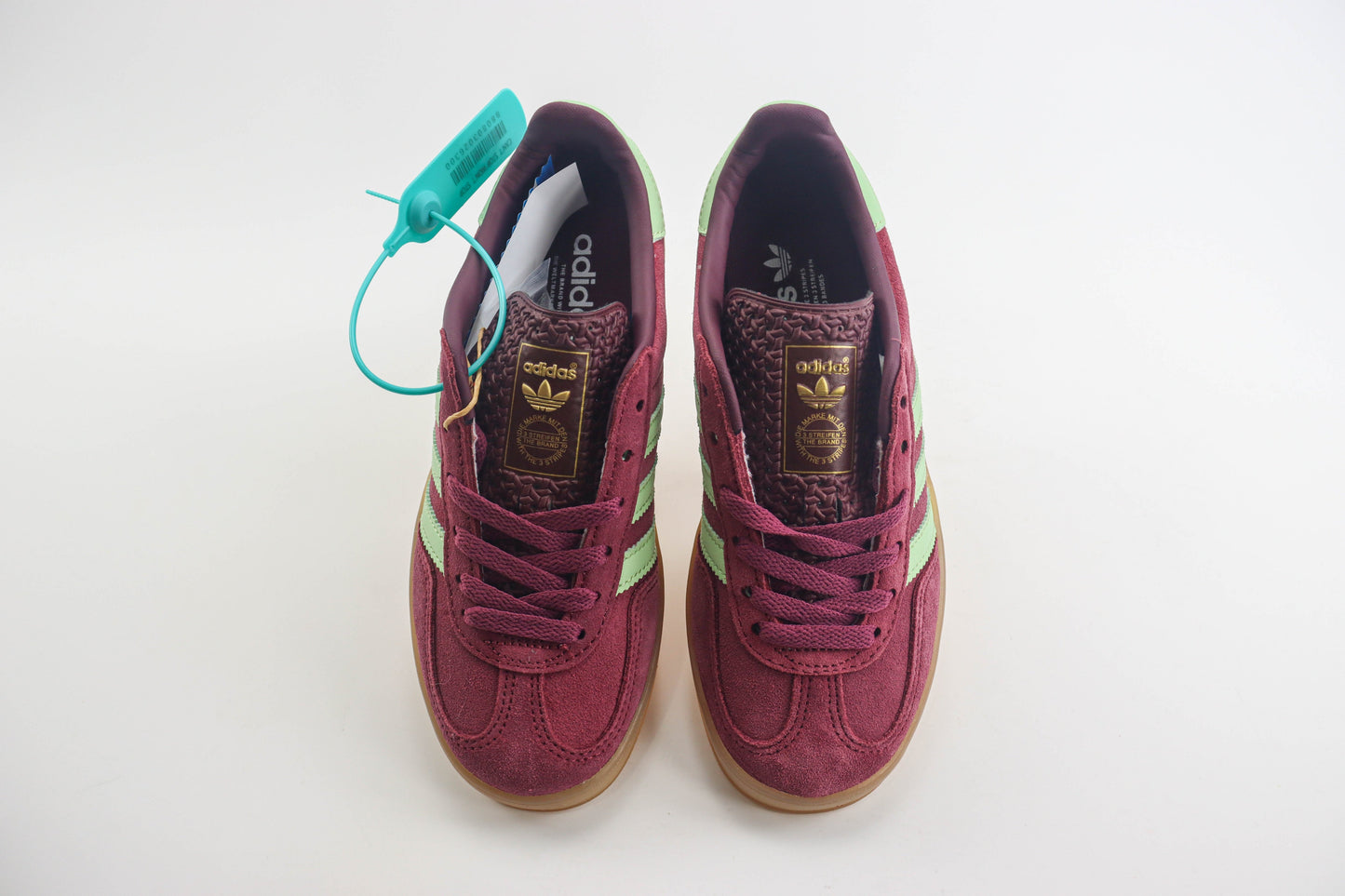 Adidas Gazelle Indoor Shadow Red Semi Green
