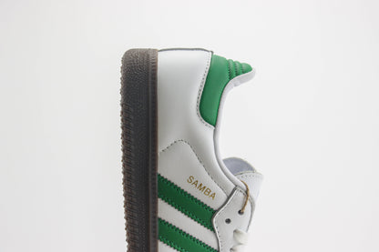 Adidas Samba White Green