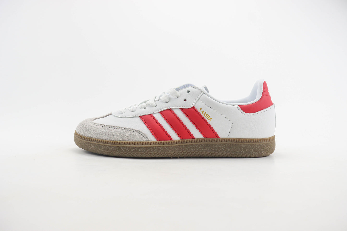 Adidas Samba White Scarlet