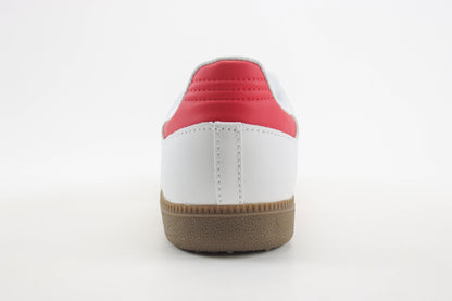Adidas Samba White Scarlet