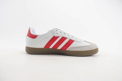 Adidas Samba White Scarlet