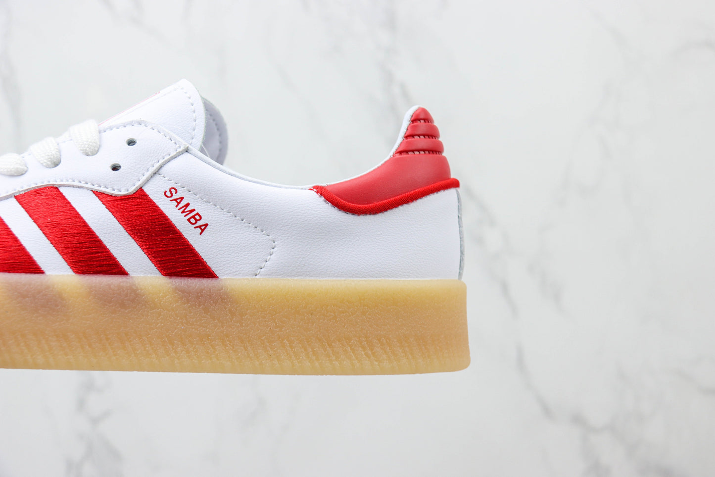 Adidas Sambae Cloud White Better Scarlet