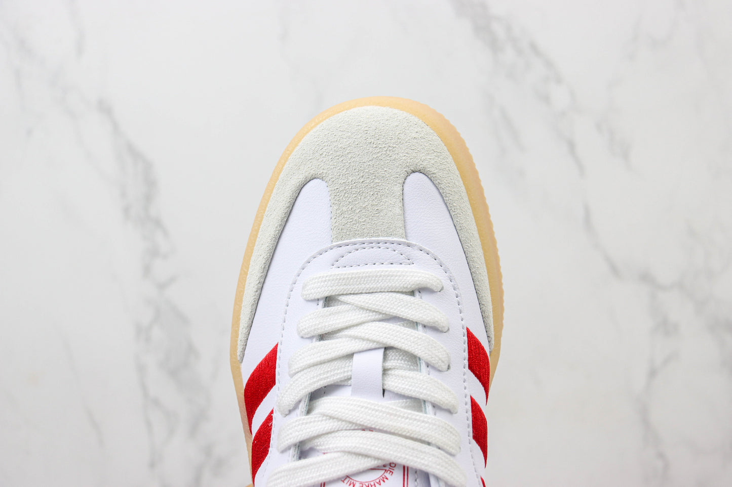 Adidas Sambae Cloud White Better Scarlet