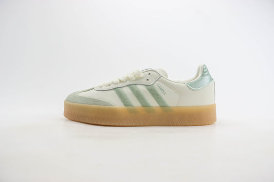 Adidas Sambae Off WhiteLinen Green