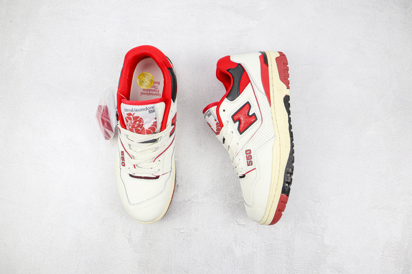 Aimé Leon Dore x New Balance 550 Red