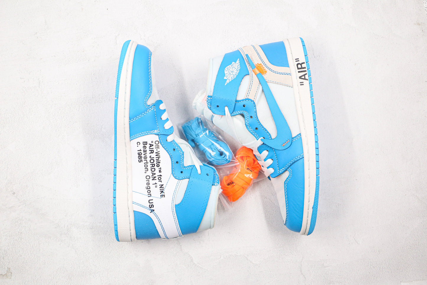 Air Jordan 1 High x Off-White Universitary Blue