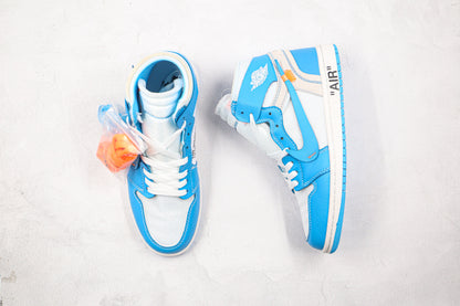 Air Jordan 1 High x Off-White Universitary Blue