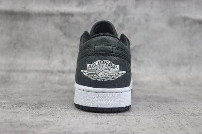 Air Jordan 1 Low Black Elephant