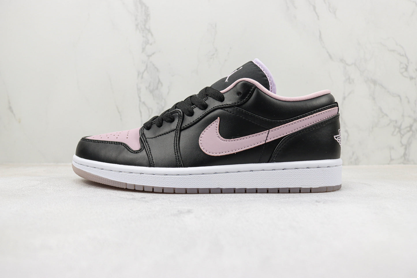 Air Jordan 1 Low Black Iced Lilac