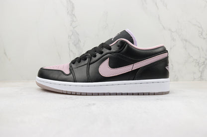 Air Jordan 1 Low Black Iced Lilac